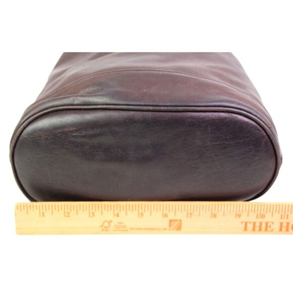 SVEN MADE IN USA BROWN GENUINE LEATHER BACKPACK SHOULDER BAG HANDBAG BOHO PURSE - Picture 8 of 11